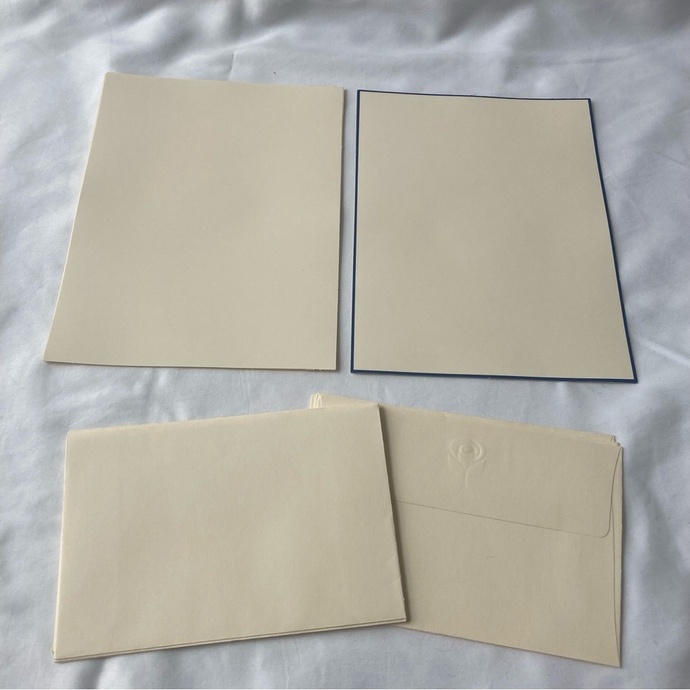 Vintage American Greetings Stationary Scrapbook Junk Journal Ephemera Paper Lot